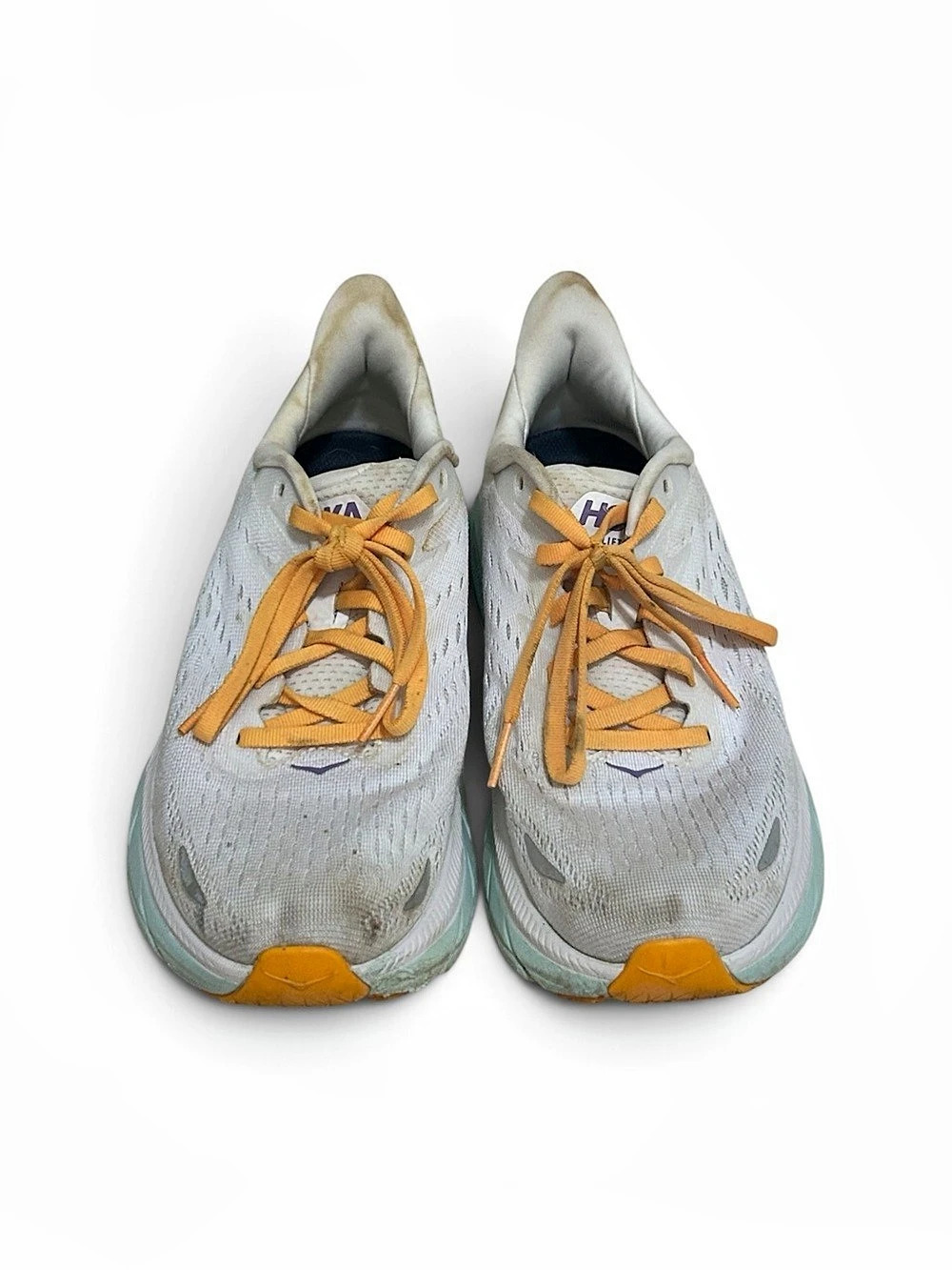 Hoka Clifton 8 Women's Gray & Orange US 7.5 B